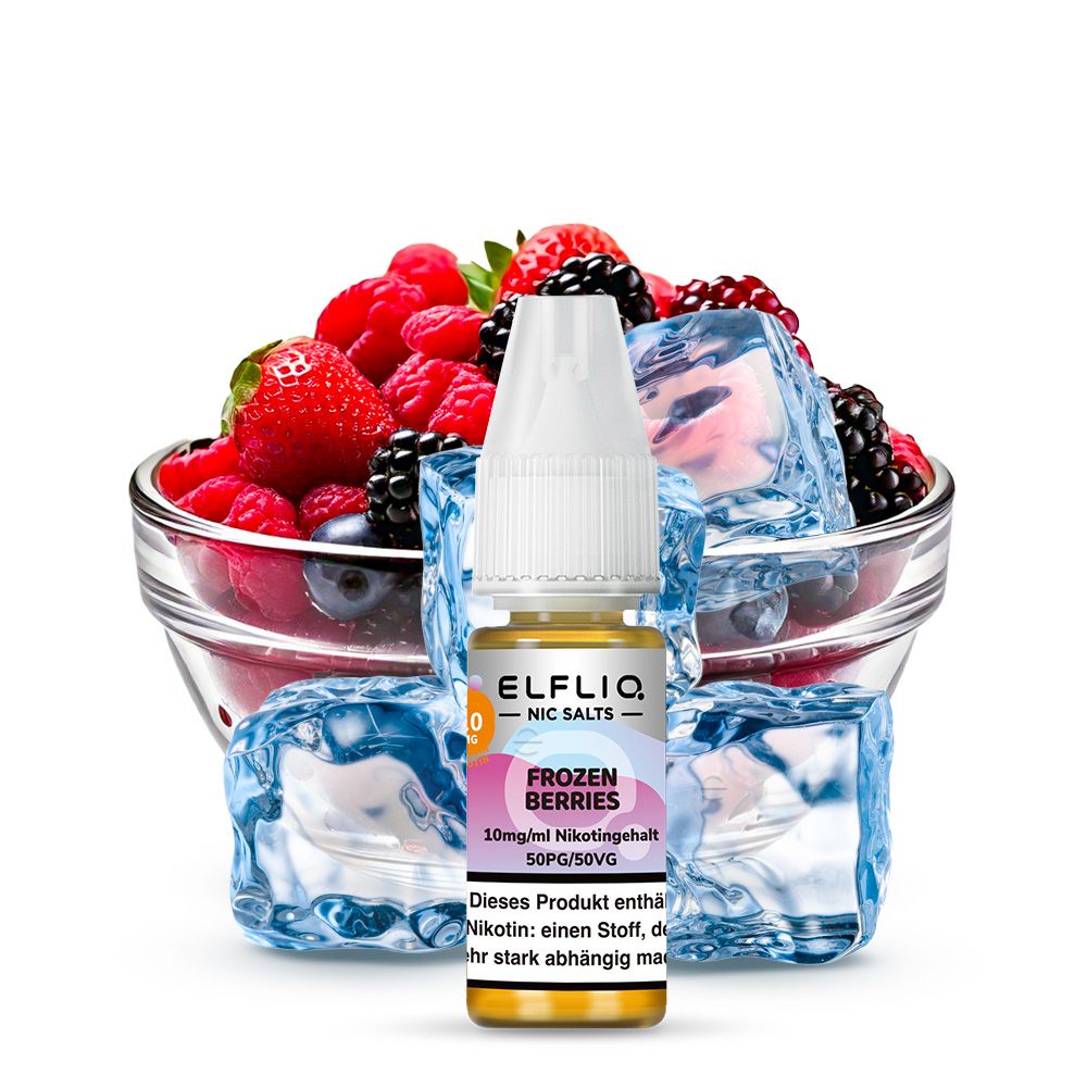 Elfliq Frozen Berries Nic Salt Liquid
