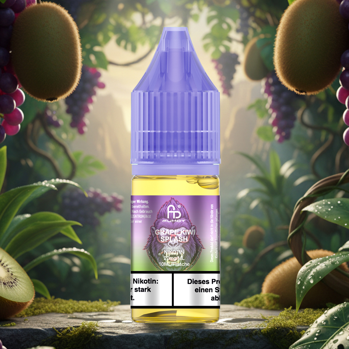 RandM Grape Kiwi Splash Nicsalt Liquid für E-Zigaretten