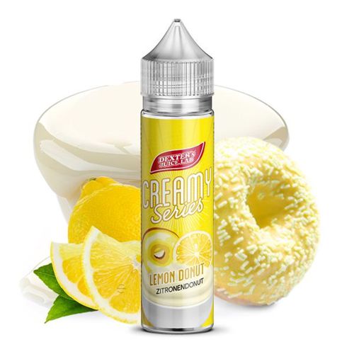 DEXTER'S JUICE LAB CREAMY SERIES Lemon Donut Aroma für E-Zigaretten DEXTER'S JUICE LAB CREAMY SERIES Lemon Donut Aroma für E-Zigaretten