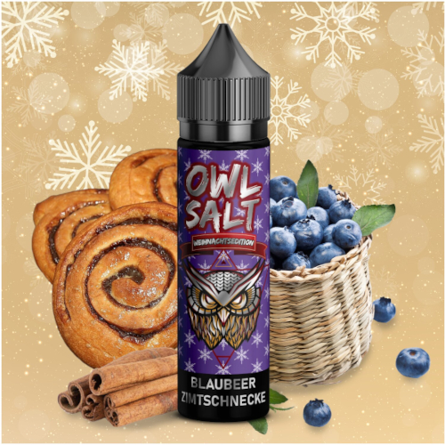 Owl Salt Blaubeer Zimtschnecke Aroma Owl Salt Blaubeer Zimtschnecke Aroma