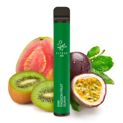 Elfbar-600-Kiwi-Passionfruit Elfbar 600 Kiwi Passionfruit Guava Disposable Einweg