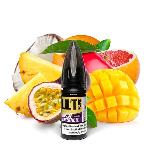 Riot Bar Lemon Lil´Tropic Salt Liquid