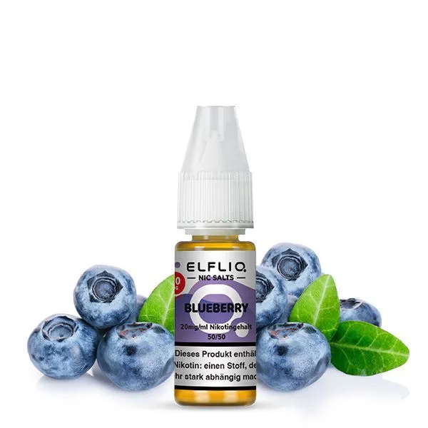 Blueberry Elfliq Blueberry Nic Salt Liquid