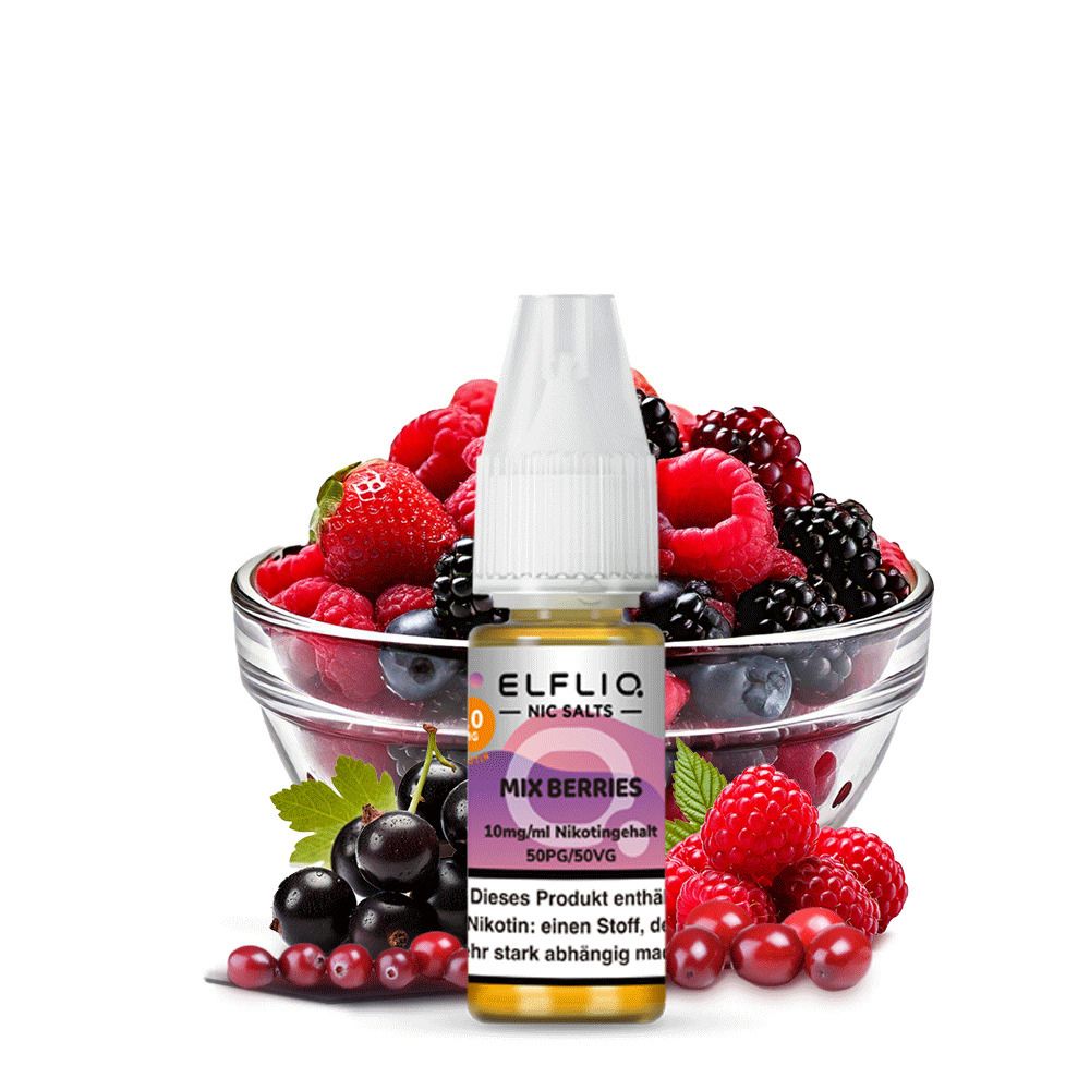 Elfliq Mix Berries Nic Salt Liquid