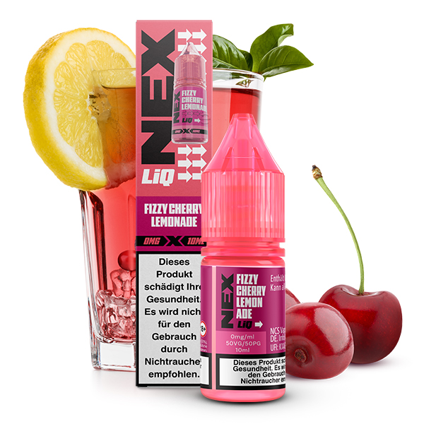Pod Salt NexLiq Fizzy Cherry Lemonade Nikotinsalz Liquid Pod Salt NexLiq Fizzy Cherry Lemonade Nikotinsalz Liquid