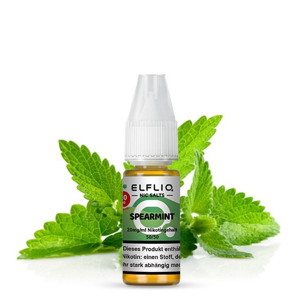 Elfliq Spearmint Nic Salt Liquid Elfliq Spearmint Nic Salt Liquid