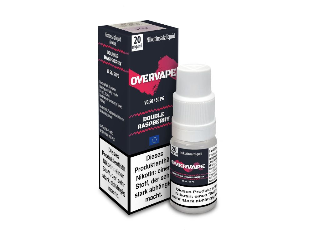 Overvape Double Raspberry Nikotinsalz Liquid 20mg