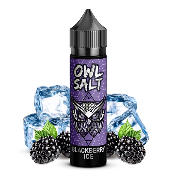 Owl Salt Aroma Blackberry Ice für E-Zigaretten