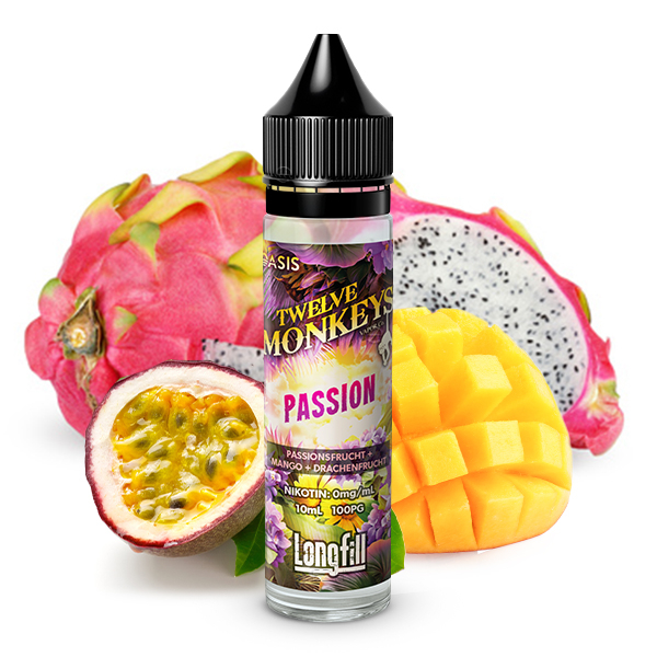 Twelve Monkeys Passion Aroma für E-Zigaretten Twelve Monkeys Passion Aroma für E-Zigaretten