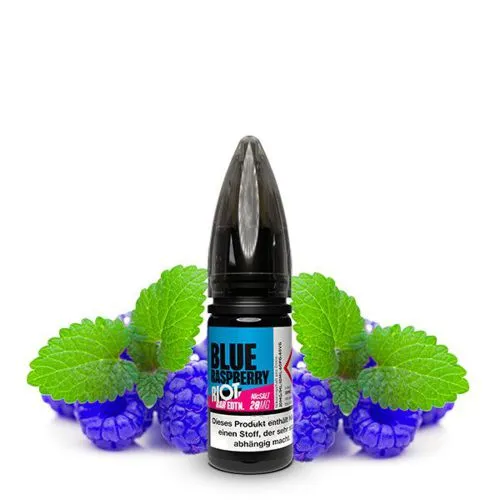 Riot-Blue-Raspberry Riot Bar Edition Blue Raspberry Nic Salt Liquid