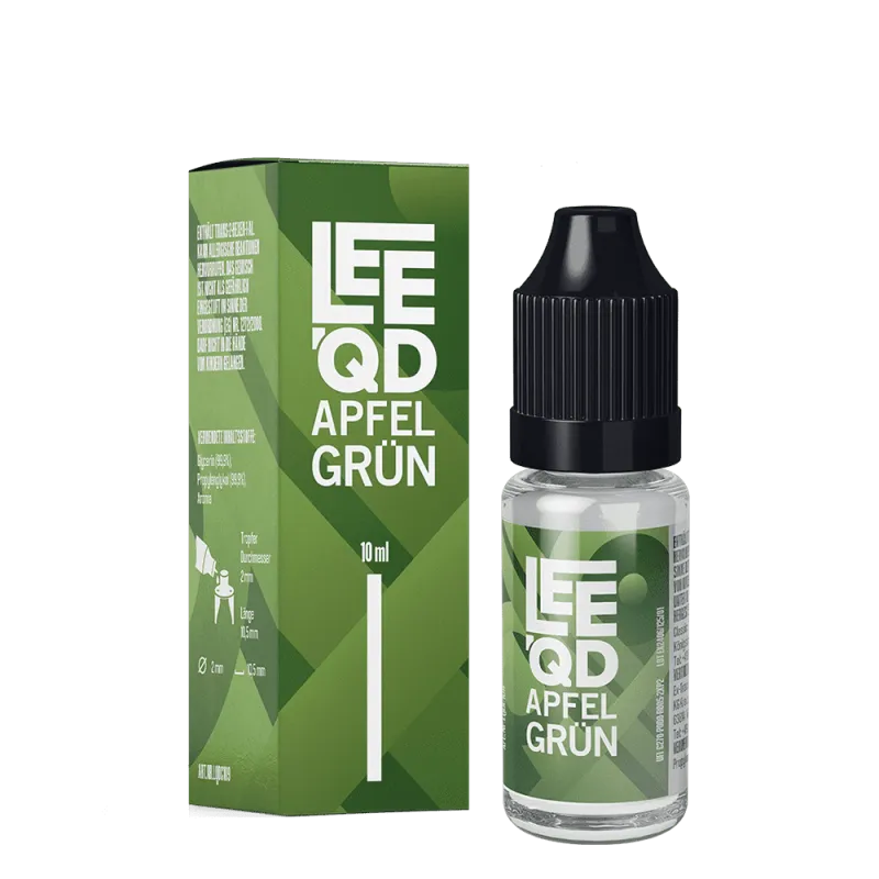 LEEQD Liquid - Fruit Apfel grün