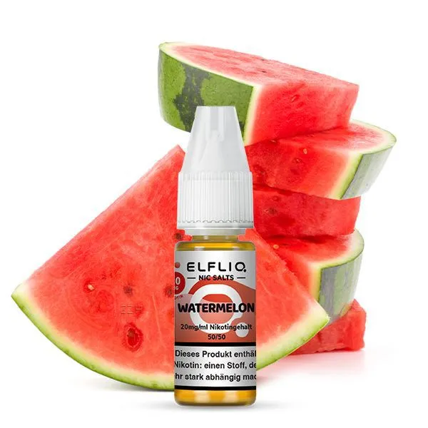 Watermelon Elfliq Watermelon Nic Salt Liquid