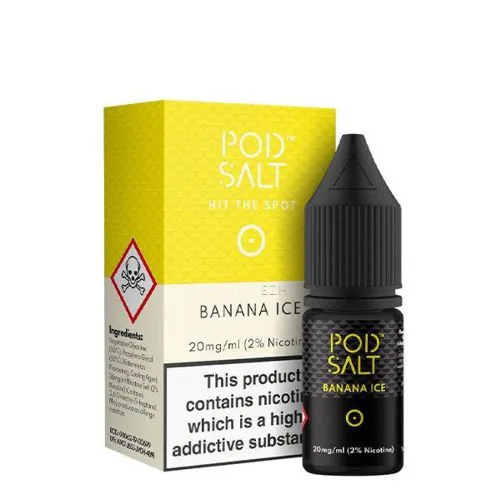 Pod-Salt-Banana-Ice Pod Salt Banana Ice Nic Salt Liquid