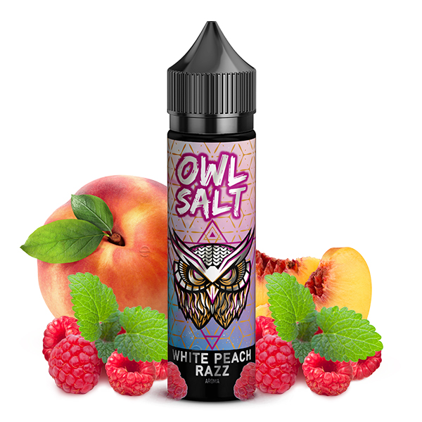 Owl Salt White Peach Razz Aroma für E-Zigaretten