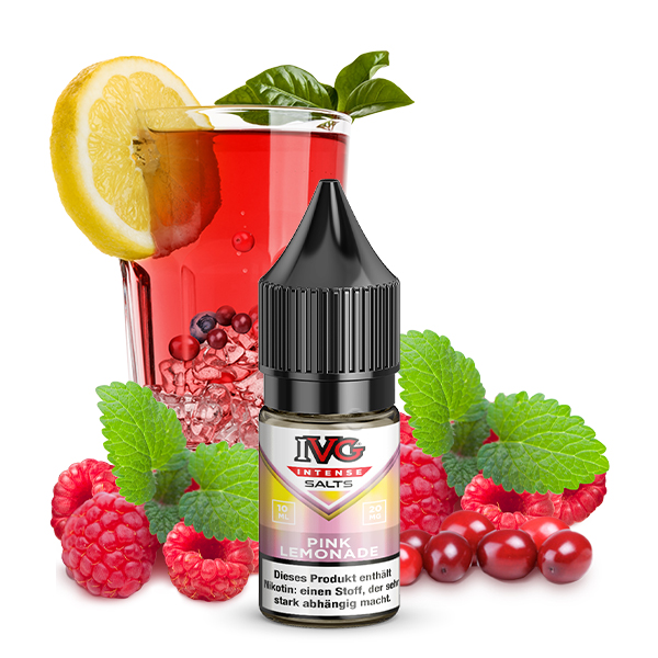 IVG INTENSE Pink Lemonade Nic Salt Liquid