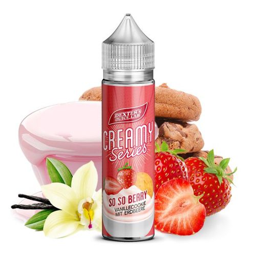 DEXTER'S JUICE LAB CREAMY SERIES So So Berry Aroma für E-Zigaretten DEXTER'S JUICE LAB CREAMY SERIES So So Berry Aroma für E-Zigaretten