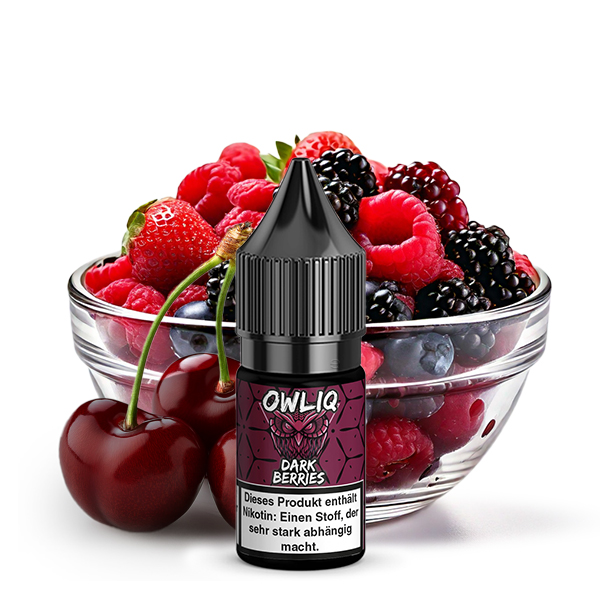 Owliq Dark Berries Nicsalt Liquid 