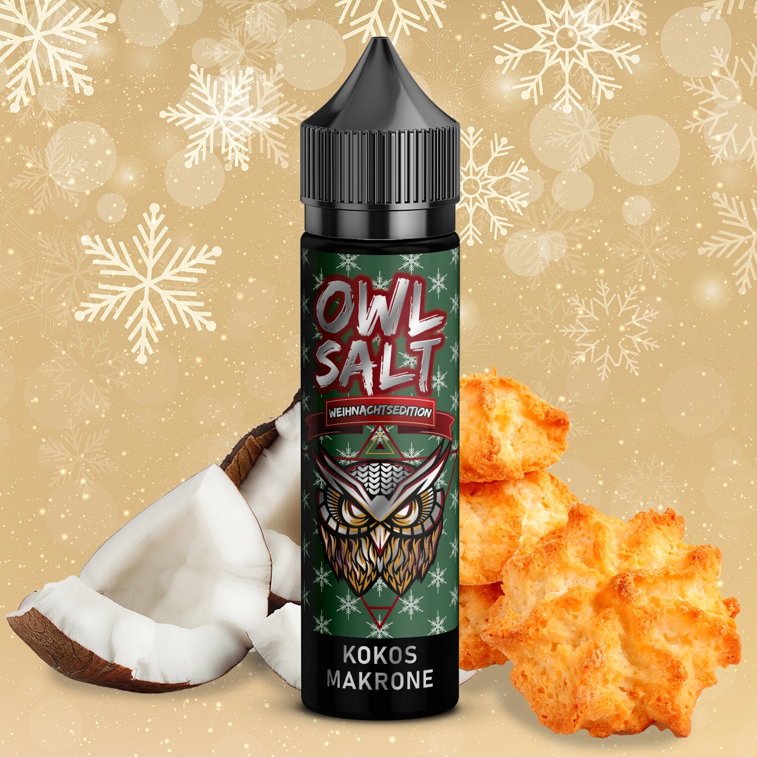 Owl Salt Kokos Makrone Aroma Owl Salt Kokos Makrone Aroma