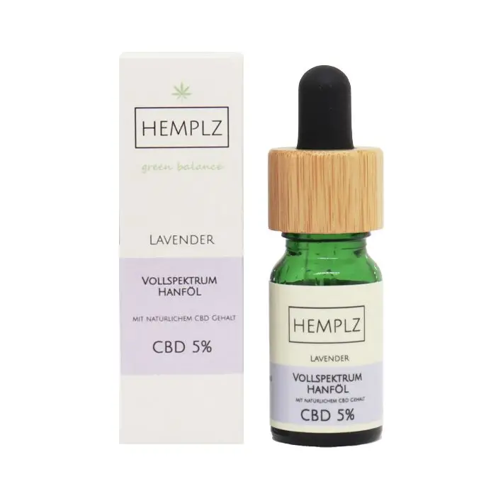 Hemplz CBD Öl 5% Vollspektrum Lavender