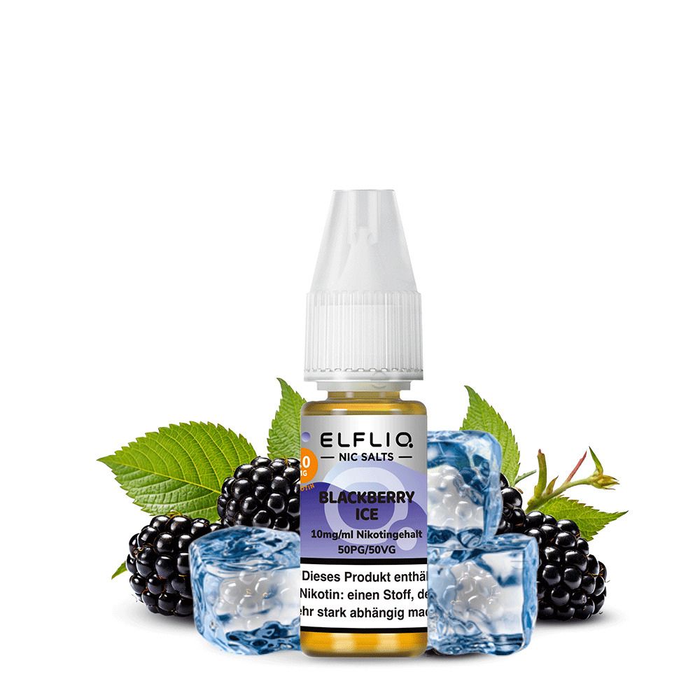 Elfliq Blackberry Ice Nic Salt Liquid