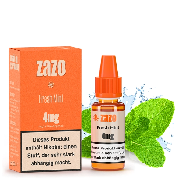 zazo-classics-liquid-fresh-mint-4mg-2 Zazo Fresh Mint 10ml Liquid