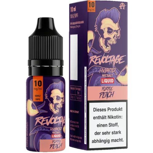 Revoltage-Purple-Peach-Nic-Salt Revoltage Purple Peach Nicsalt Liquid