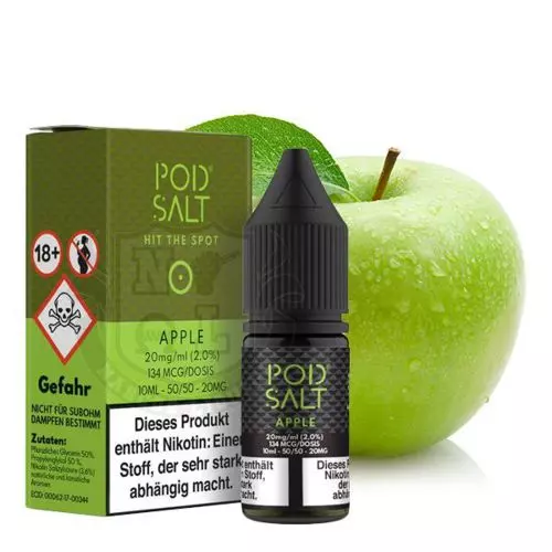 apple Pod Salt Apple Nic Salt Liquid