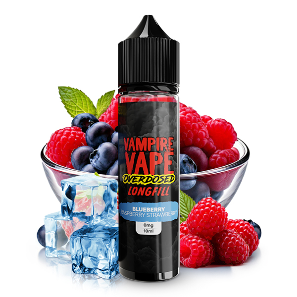 Vampire Vape Overdosed Blueberry Raspberry Strawberry Aroma