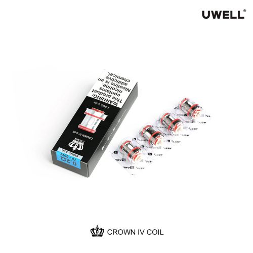 Uwell-Crown-4-Coils-Verdampferk-pfe Uwell Crown 4 Coils Verdampferköpfe