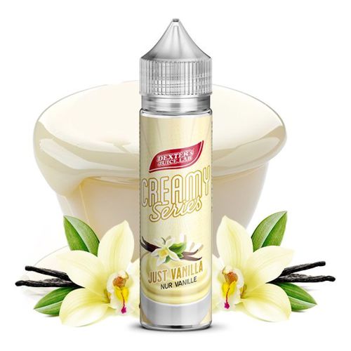 DEXTER'S JUICE LAB CREAMY SERIES Just Vanilla Aroma für E-Zigaretten DEXTER'S JUICE LAB CREAMY SERIES Just Vanilla Aroma für E-Zigaretten