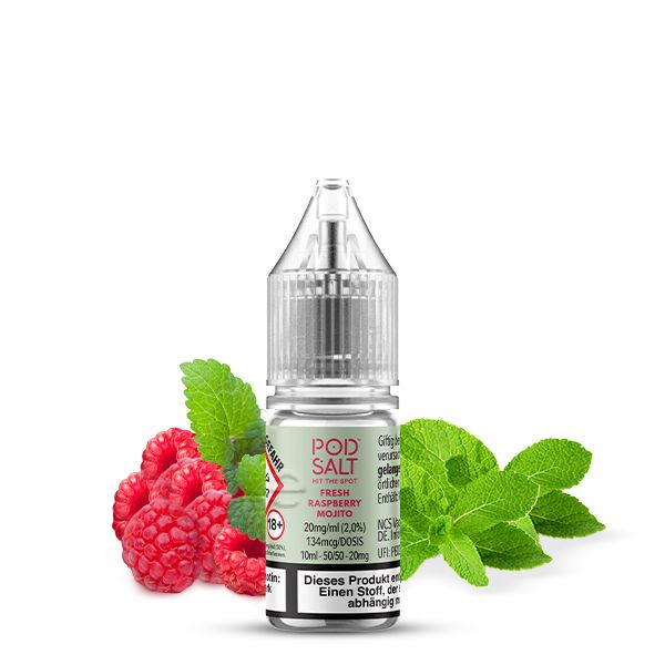 Pod Salt X Fresh Raspberry Mojito Nic Salt Liquid