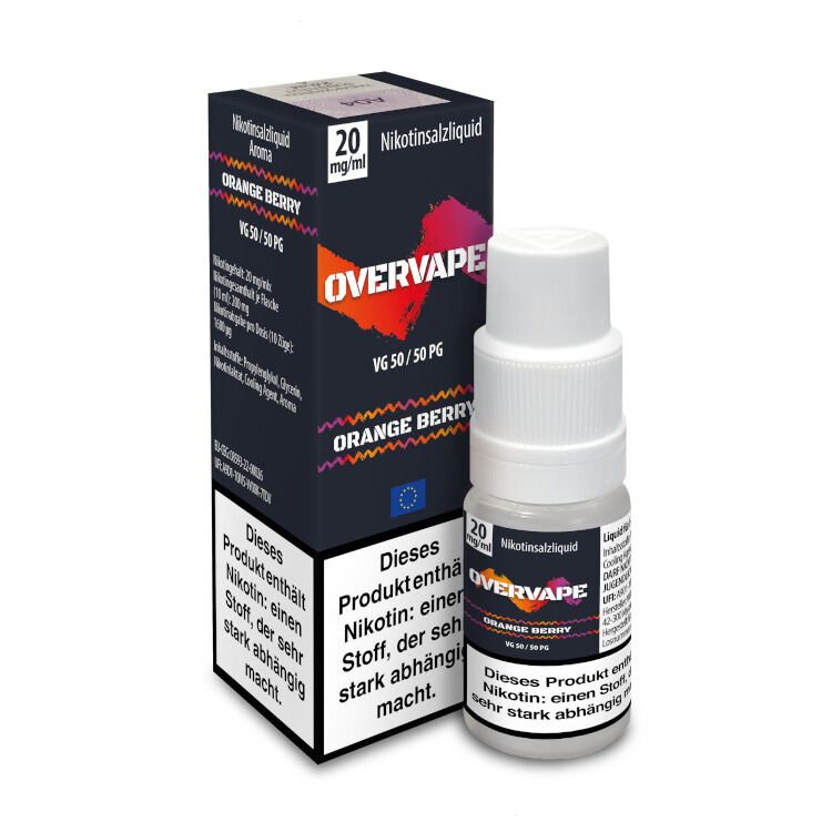 Overvape Orange Berry Nikotinsalz Liquid 20mg