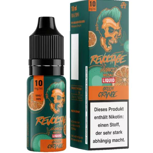 Revoltage-Green-Orange-Nic-Salt-Liquid Revoltage Green Orange Nicsalt Liquid