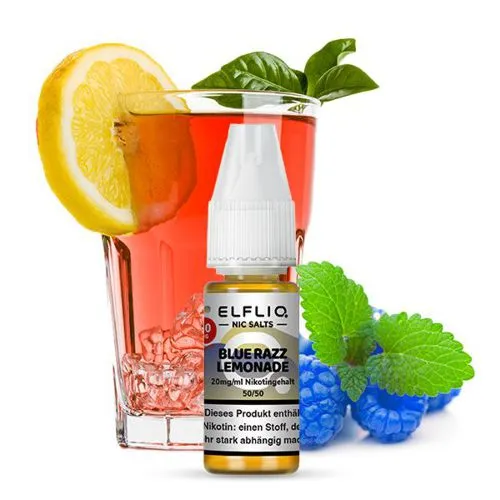 Elfliq-Blue-Razz-Lemonade Elfliq Blue Razz Lemonade Nic Salt Liquid