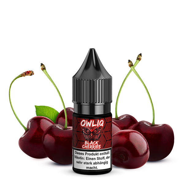 Owliq Black Cherries Nicsalt Liquid