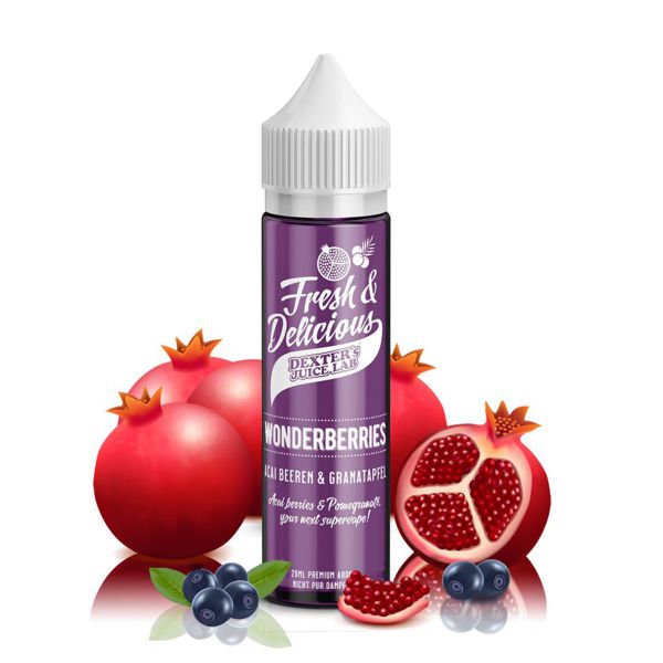 DEXTER'S JUICE LAB Wonderberries Aroma für E-Zigaretten DEXTER'S JUICE LAB Wonderberries Aroma für E-Zigaretten