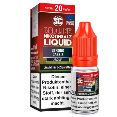 SC Red line Nic Salt Liquid Strong Cassis 10ml