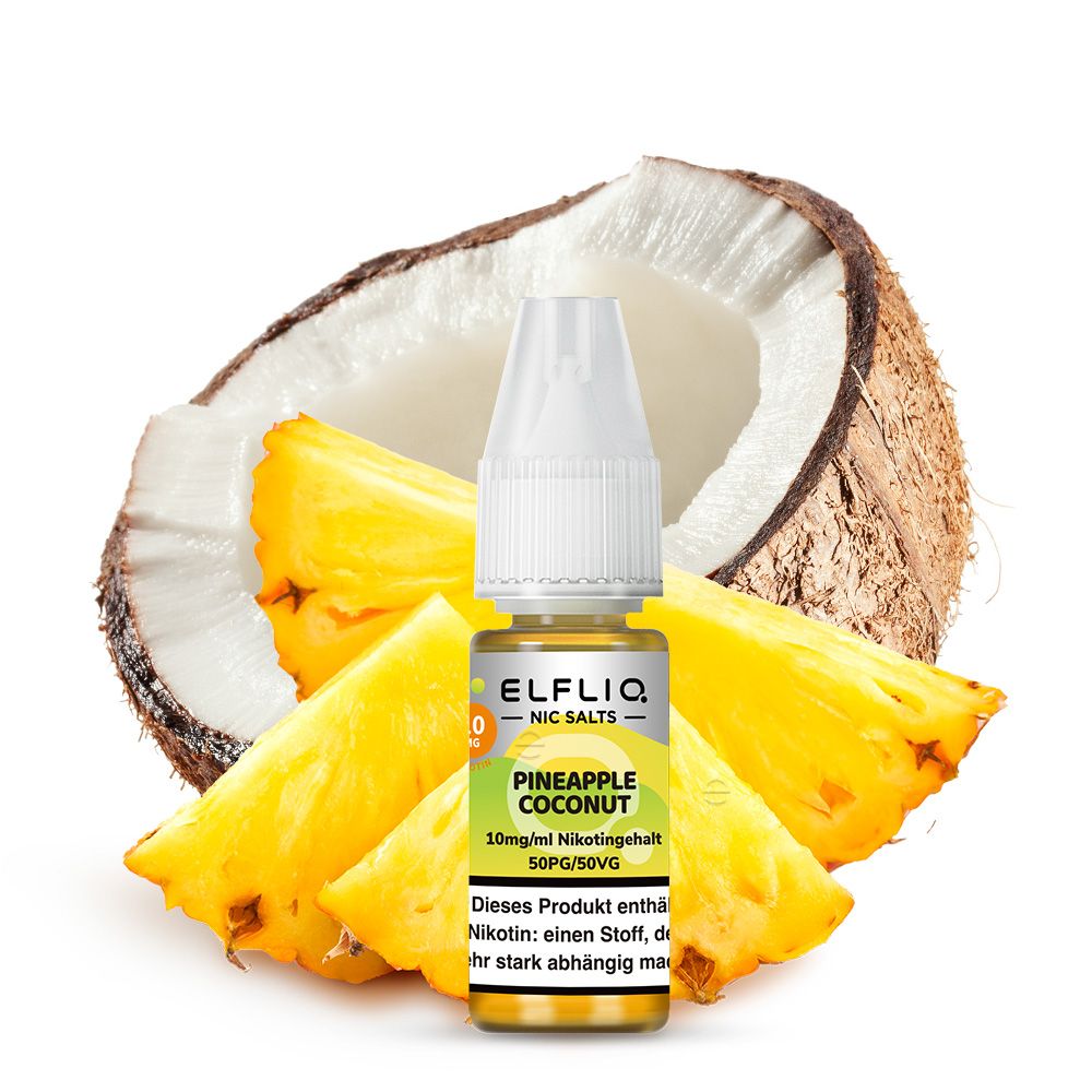 Elfliq Pineapple Coconut Nic Salt Liquid