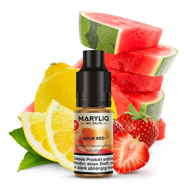 Lost Mary Maryliq Sour Red Nic Salt Liquid Lost Mary Maryliq Sour Red Nic Salt Liquid