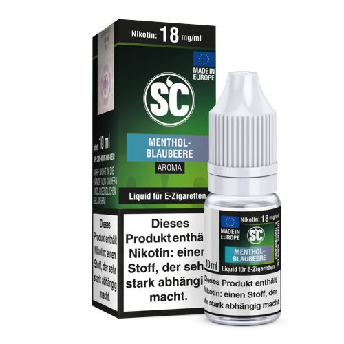 SC Liquid Menthol Blaubeere 10ml SC Liquid Menthol Blaubeere 10ml