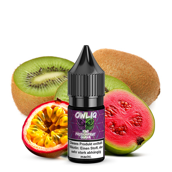 Owliq Kiwi Passionsfrucht Guave Nicsalt Liquid