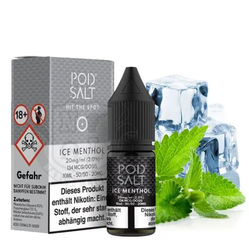 Pod-Salt-Ice-Menthol Pod Salt Core Ice Menthol Nic Salt Liquid