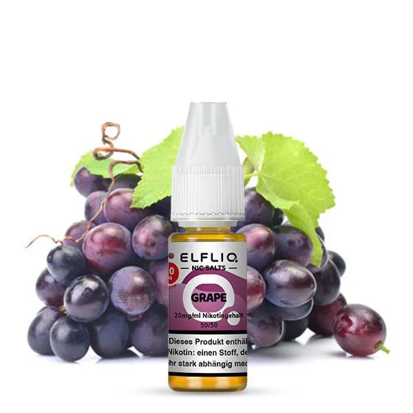 Grape Elfliq Grape Nic Salt Liquid