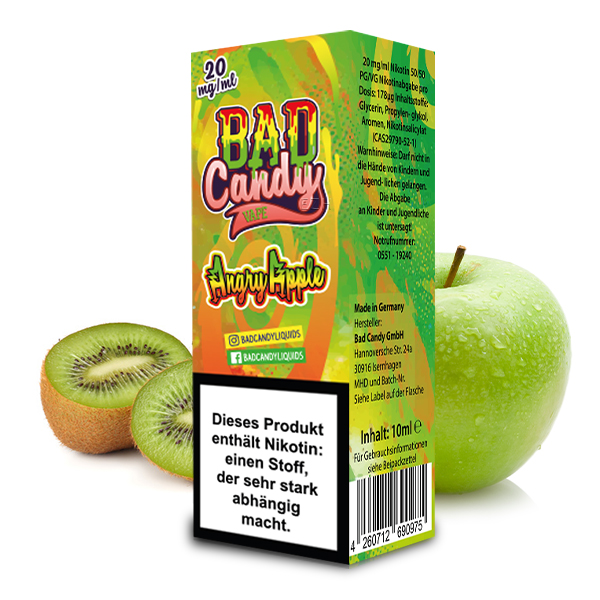 Bad Candy Angry Apple Nicsalt Liquid