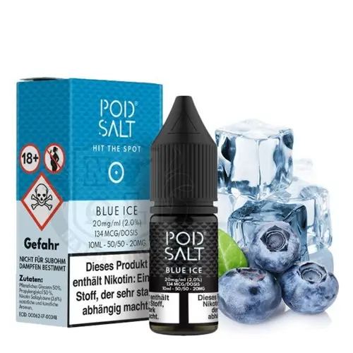PodSalt-Blue-Ice Pod Salt Blue Ice Nic Salt Liquid