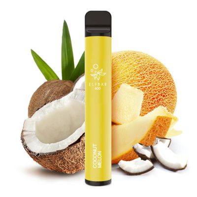 Elfbar-600-Coconut-Melon Elfbar 600 Coconut Melon Disposable Einweg
