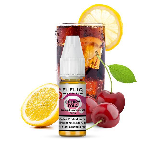 Elfliq Cherry Cola Nic Salt Liquid Elfliq Cherry Cola Nic Salt Liquid