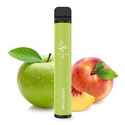 Elfbar-Apple-Peach-Disposables Elfbar 600 Apple Peach Disposable Einweg