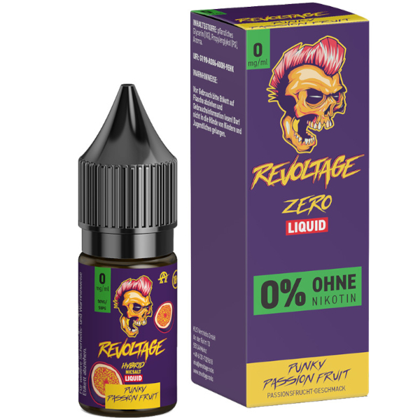 Revoltage Punky Passion Fruit Nicsalt Liquid
