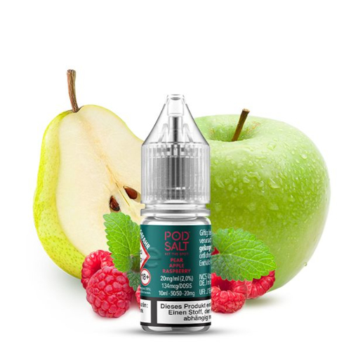 Pod Salt X Pear Apple Raspberry Nic Salt Liquid